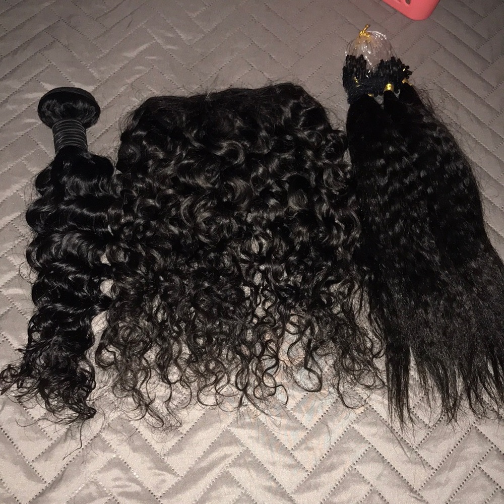 Bundle 18” 100 human hair extensions